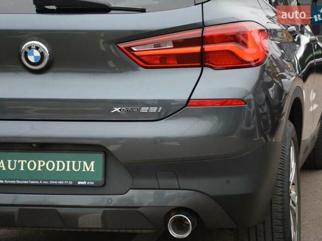 Серый БМВ X2, объемом двигателя 2 л и пробегом 89 тыс. км за 24500 $, фото 15 на Automoto.ua