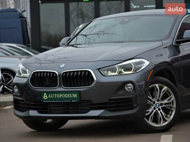 Серый БМВ X2, объемом двигателя 2 л и пробегом 89 тыс. км за 24500 $, фото 6 на Automoto.ua