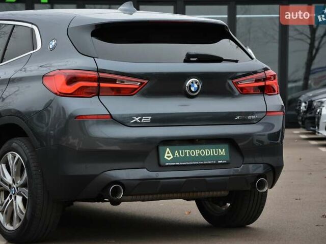 Серый БМВ X2, объемом двигателя 2 л и пробегом 89 тыс. км за 24500 $, фото 11 на Automoto.ua