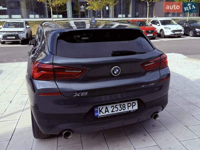 Серый БМВ X2, объемом двигателя 2 л и пробегом 89 тыс. км за 25500 $, фото 18 на Automoto.ua