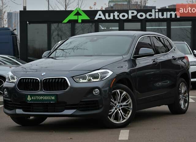 Серый БМВ X2, объемом двигателя 2 л и пробегом 89 тыс. км за 24500 $, фото 5 на Automoto.ua