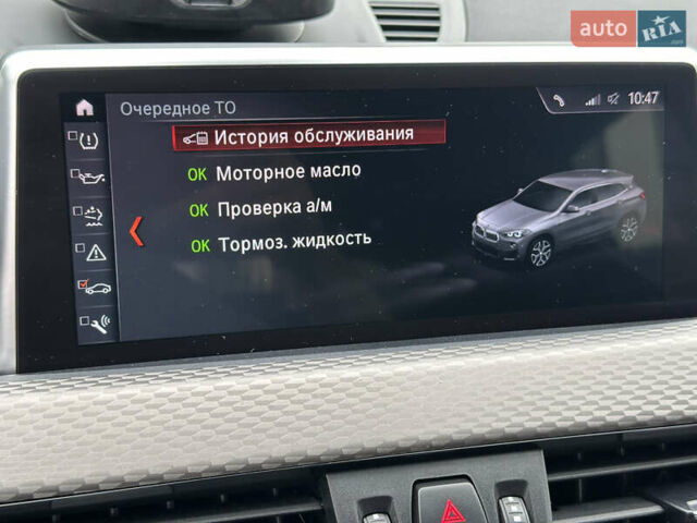 Серый БМВ X2, объемом двигателя 2 л и пробегом 117 тыс. км за 36500 $, фото 105 на Automoto.ua