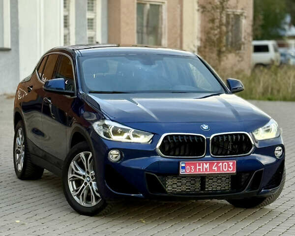 Синий БМВ X2, объемом двигателя 2 л и пробегом 80 тыс. км за 20999 $, фото 4 на Automoto.ua