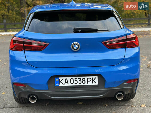 Синий БМВ X2, объемом двигателя 2 л и пробегом 77 тыс. км за 23500 $, фото 5 на Automoto.ua
