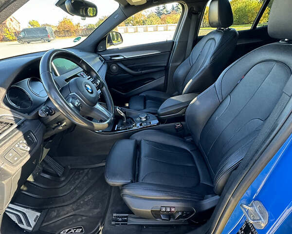 Синий БМВ X2, объемом двигателя 2 л и пробегом 140 тыс. км за 26000 $, фото 24 на Automoto.ua