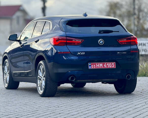 Синий БМВ X2, объемом двигателя 2 л и пробегом 80 тыс. км за 20999 $, фото 8 на Automoto.ua