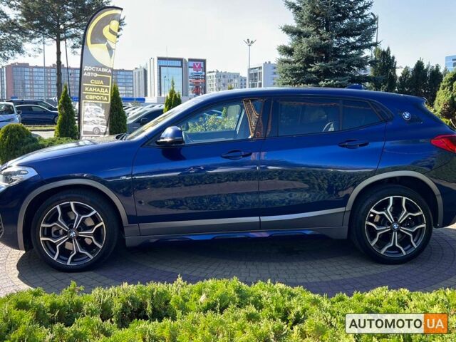 Синий БМВ X2, объемом двигателя 2 л и пробегом 40 тыс. км за 29999 $, фото 3 на Automoto.ua