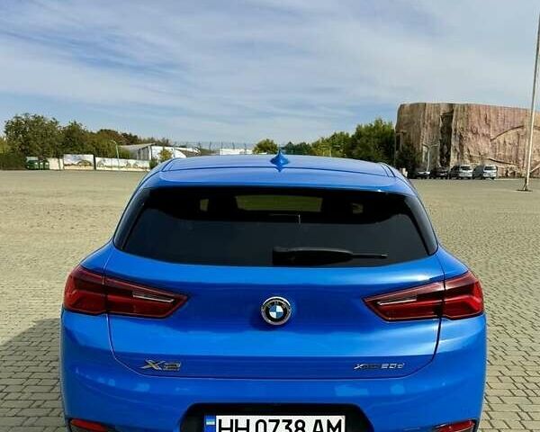 Синий БМВ X2, объемом двигателя 2 л и пробегом 120 тыс. км за 26800 $, фото 19 на Automoto.ua