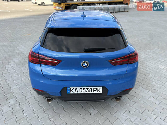 Синий БМВ X2, объемом двигателя 2 л и пробегом 76 тыс. км за 28100 $, фото 7 на Automoto.ua
