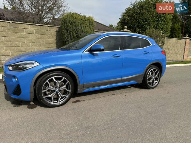 Синий БМВ X2, объемом двигателя 2 л и пробегом 70 тыс. км за 24900 $, фото 2 на Automoto.ua
