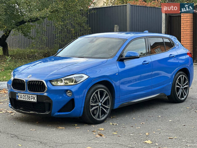 Синий БМВ X2, объемом двигателя 2 л и пробегом 77 тыс. км за 23500 $, фото 2 на Automoto.ua