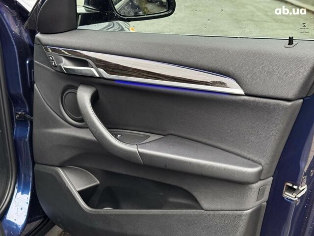 Синий БМВ X2, объемом двигателя 2 л и пробегом 61 тыс. км за 19490 $, фото 78 на Automoto.ua