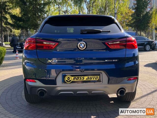 Синий БМВ X2, объемом двигателя 2 л и пробегом 40 тыс. км за 29999 $, фото 5 на Automoto.ua