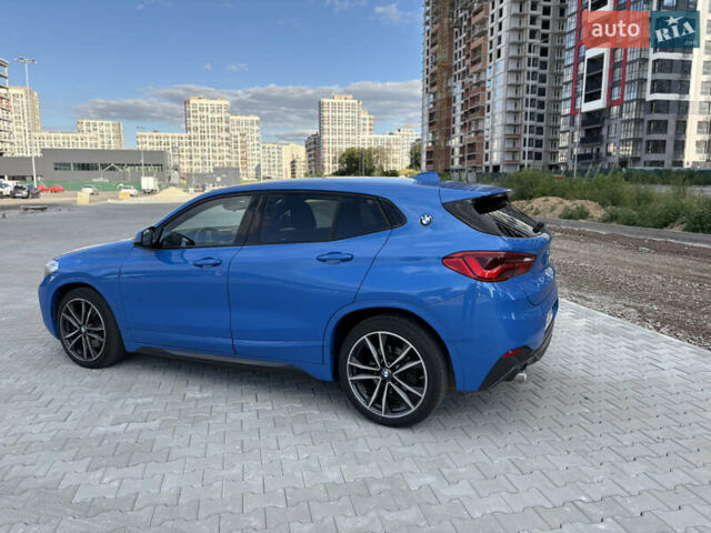 Синий БМВ X2, объемом двигателя 2 л и пробегом 76 тыс. км за 28100 $, фото 5 на Automoto.ua