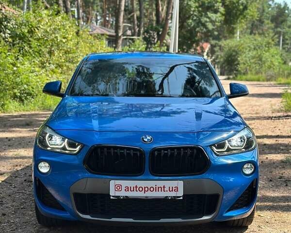 Синий БМВ X2, объемом двигателя 2 л и пробегом 166 тыс. км за 18500 $, фото 1 на Automoto.ua