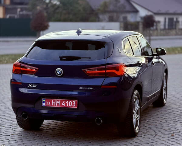 Синий БМВ X2, объемом двигателя 2 л и пробегом 80 тыс. км за 20999 $, фото 9 на Automoto.ua