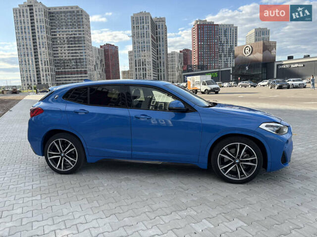 Синий БМВ X2, объемом двигателя 2 л и пробегом 76 тыс. км за 28100 $, фото 4 на Automoto.ua