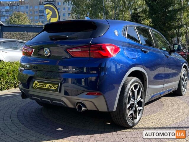Синий БМВ X2, объемом двигателя 2 л и пробегом 40 тыс. км за 29999 $, фото 6 на Automoto.ua