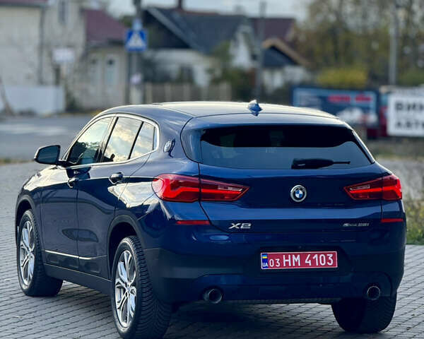 Синий БМВ X2, объемом двигателя 2 л и пробегом 80 тыс. км за 20999 $, фото 7 на Automoto.ua