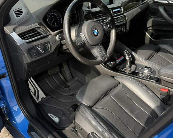 Синий БМВ X2, объемом двигателя 2 л и пробегом 70 тыс. км за 24900 $, фото 23 на Automoto.ua