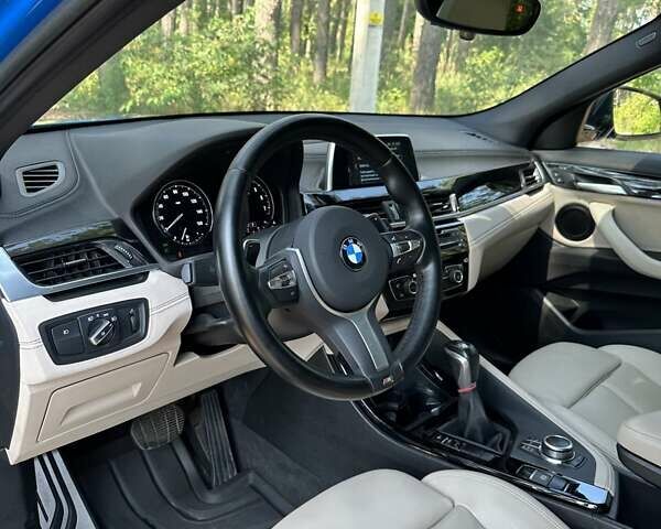 Синий БМВ X2, объемом двигателя 2 л и пробегом 166 тыс. км за 18500 $, фото 25 на Automoto.ua