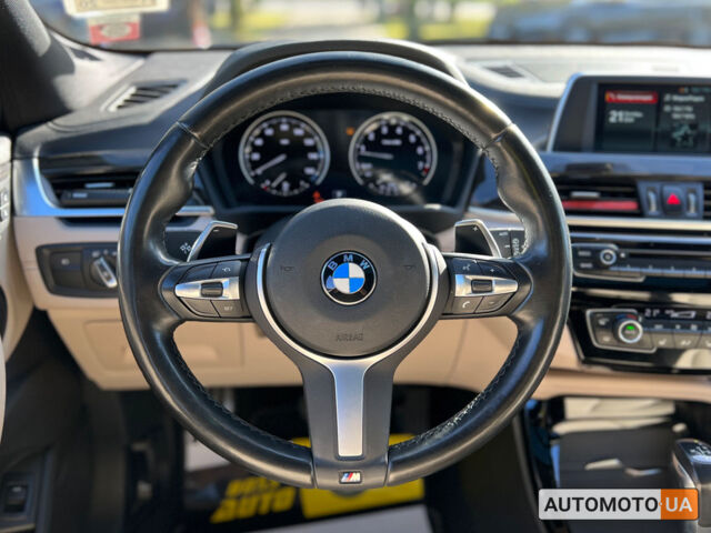 Синий БМВ X2, объемом двигателя 2 л и пробегом 40 тыс. км за 29999 $, фото 15 на Automoto.ua