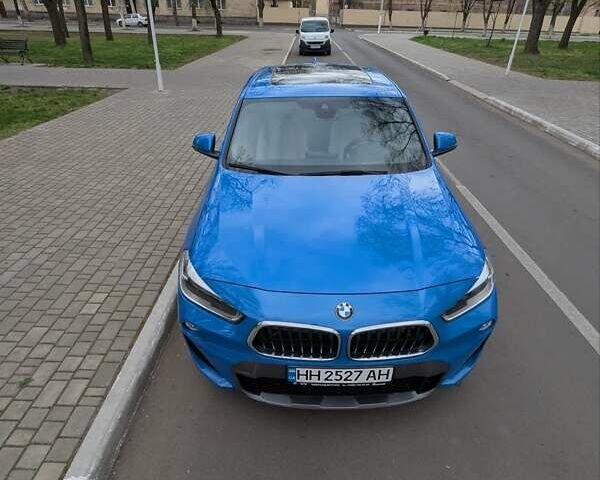 Синій БМВ X2, об'ємом двигуна 2 л та пробігом 88 тис. км за 24500 $, фото 2 на Automoto.ua