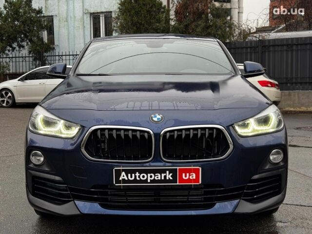 Синий БМВ X2, объемом двигателя 2 л и пробегом 61 тыс. км за 19490 $, фото 8 на Automoto.ua