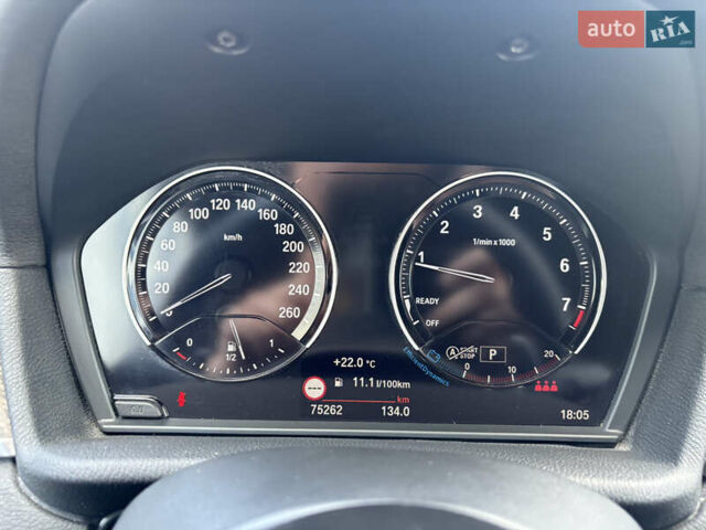 Синий БМВ X2, объемом двигателя 2 л и пробегом 76 тыс. км за 28100 $, фото 10 на Automoto.ua