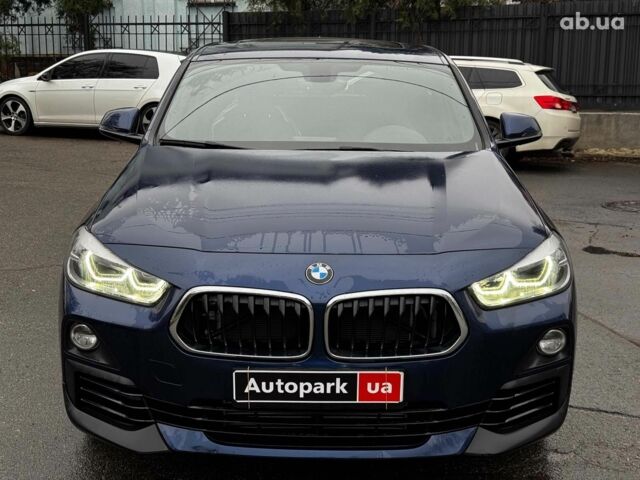 Синий БМВ X2, объемом двигателя 2 л и пробегом 61 тыс. км за 19490 $, фото 11 на Automoto.ua