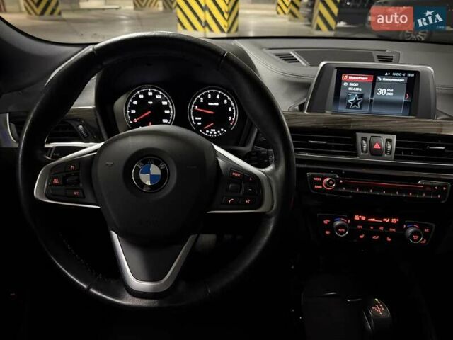 Синий БМВ X2, объемом двигателя 2 л и пробегом 59 тыс. км за 21500 $, фото 31 на Automoto.ua