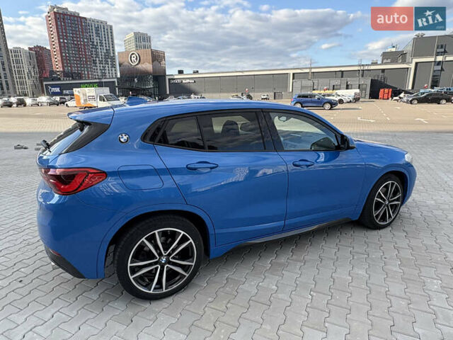 Синий БМВ X2, объемом двигателя 2 л и пробегом 76 тыс. км за 28100 $, фото 6 на Automoto.ua