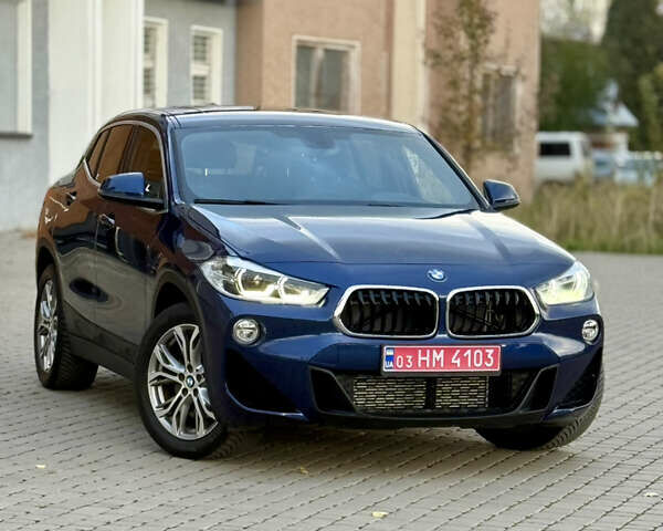 Синий БМВ X2, объемом двигателя 2 л и пробегом 80 тыс. км за 20999 $, фото 5 на Automoto.ua