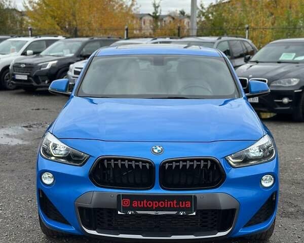 Синий БМВ X2, объемом двигателя 2 л и пробегом 166 тыс. км за 18200 $, фото 1 на Automoto.ua