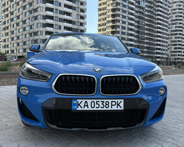 Синий БМВ X2, объемом двигателя 2 л и пробегом 76 тыс. км за 28100 $, фото 8 на Automoto.ua