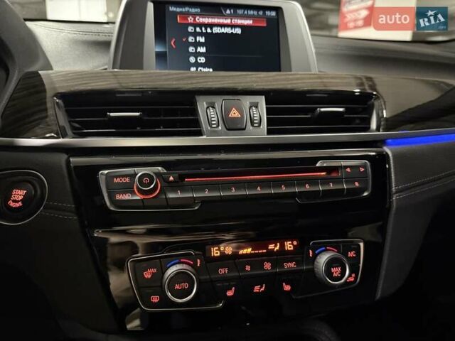 Синий БМВ X2, объемом двигателя 2 л и пробегом 59 тыс. км за 21500 $, фото 42 на Automoto.ua