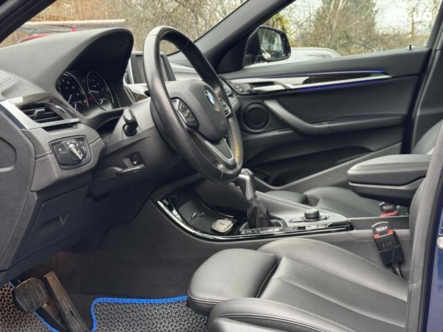 Синий БМВ X2, объемом двигателя 2 л и пробегом 61 тыс. км за 19490 $, фото 67 на Automoto.ua