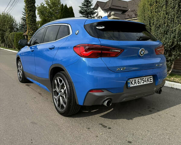 Синий БМВ X2, объемом двигателя 2 л и пробегом 70 тыс. км за 24900 $, фото 4 на Automoto.ua