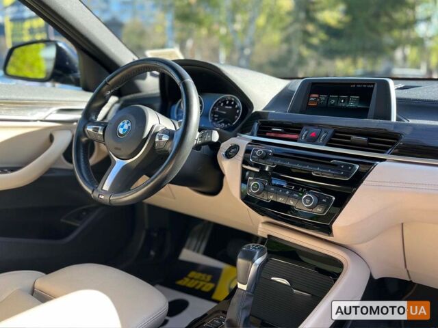 Синий БМВ X2, объемом двигателя 2 л и пробегом 40 тыс. км за 29999 $, фото 9 на Automoto.ua