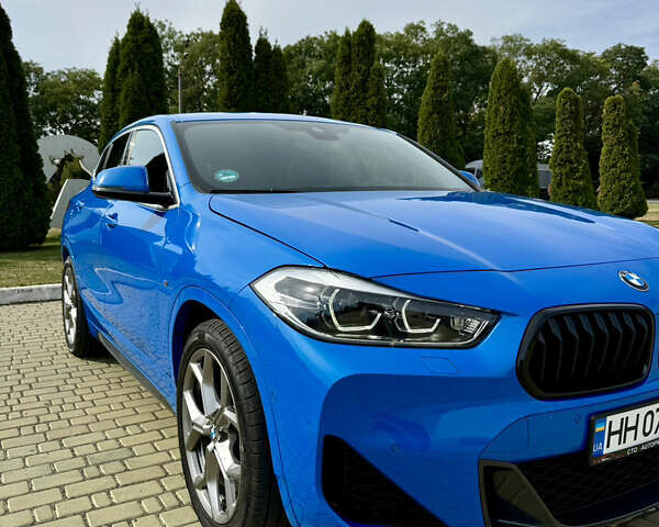 Синий БМВ X2, объемом двигателя 2 л и пробегом 120 тыс. км за 26800 $, фото 3 на Automoto.ua