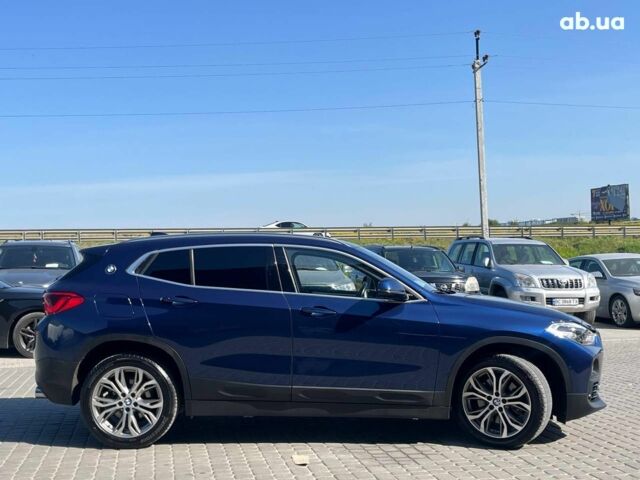 Синий БМВ X2, объемом двигателя 2 л и пробегом 133 тыс. км за 20290 $, фото 10 на Automoto.ua