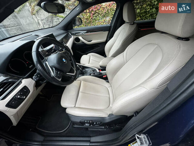 Синий БМВ X2, объемом двигателя 2 л и пробегом 98 тыс. км за 25000 $, фото 4 на Automoto.ua