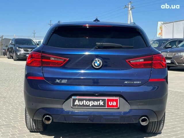 Синий БМВ X2, объемом двигателя 2 л и пробегом 133 тыс. км за 20290 $, фото 3 на Automoto.ua