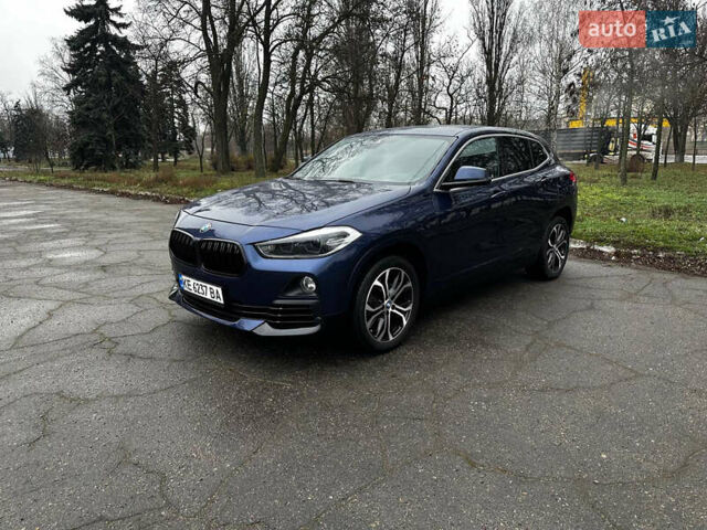 Синий БМВ X2, объемом двигателя 2 л и пробегом 133 тыс. км за 19700 $, фото 1 на Automoto.ua