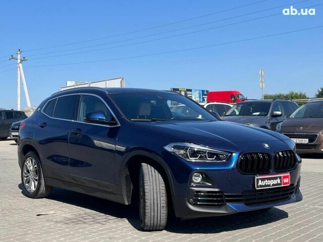 Синий БМВ X2, объемом двигателя 2 л и пробегом 133 тыс. км за 20290 $, фото 2 на Automoto.ua