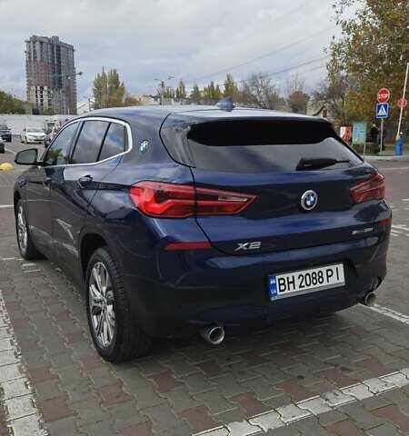 Синий БМВ X2, объемом двигателя 2 л и пробегом 48 тыс. км за 24000 $, фото 5 на Automoto.ua