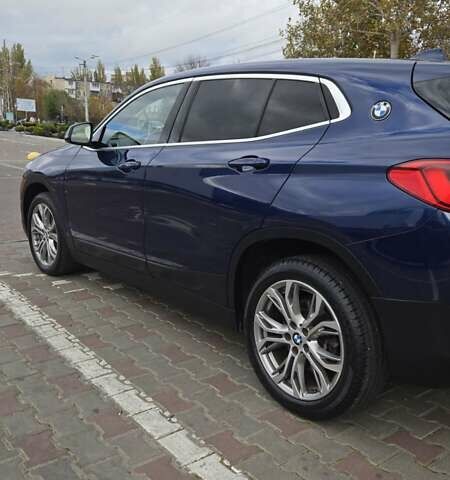 Синий БМВ X2, объемом двигателя 2 л и пробегом 48 тыс. км за 24000 $, фото 6 на Automoto.ua