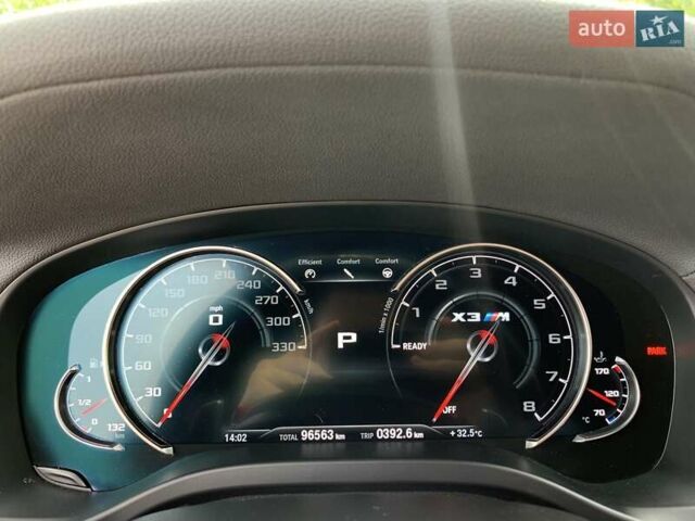 Чорний БМВ X3 M, об'ємом двигуна 3 л та пробігом 97 тис. км за 51500 $, фото 42 на Automoto.ua