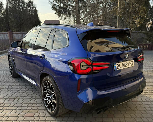 Синий БМВ X3 M, объемом двигателя 2.99 л и пробегом 30 тыс. км за 72000 $, фото 4 на Automoto.ua