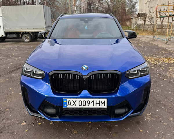 Синий БМВ X3 M, объемом двигателя 2.99 л и пробегом 41 тыс. км за 65000 $, фото 1 на Automoto.ua
